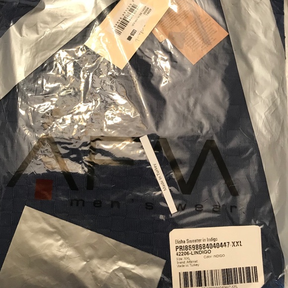 Men’s 100% Turkish Cotton Crew Neck Sweater - Picture 4 of 4